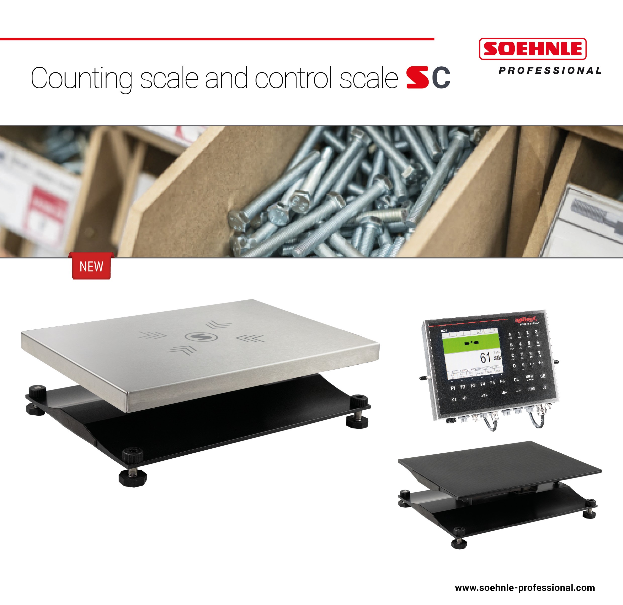 Soehnle Counting Scale and Control Scale SC